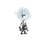 Silver Mike charm