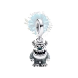 Silver sully charm