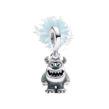 Silver sully charm