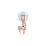 Jewelled unicorn charm