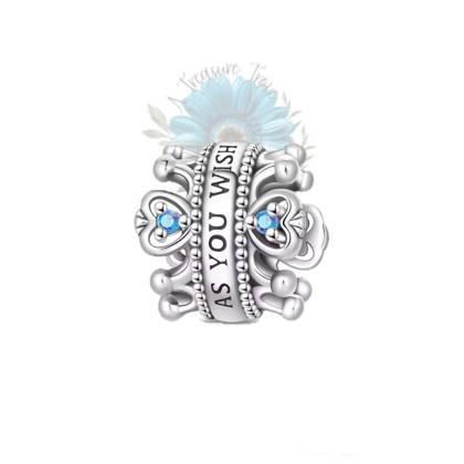 As you wish double crown charm