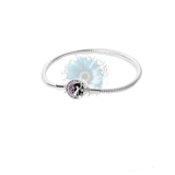 Cat and moon charm bracelet