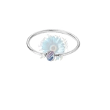 Pastel rainbow clasp charm bracelet