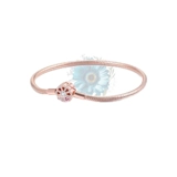 Fan clasp charm bracelet