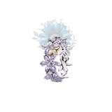 Purple flower ring