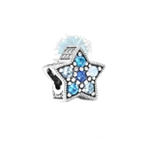 Jewelled star charm