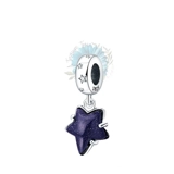 Midnight blue star charm