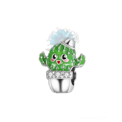 Happy cactus charm Happy cactus charm