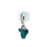Dangle cactus charm