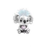 Wrap around koala charm