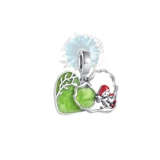 Red in the forest charm