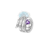 Snake gem charm