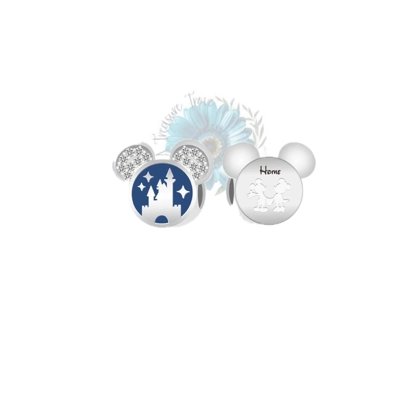 Mickey home round charm Mickey home round charm