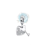 Mickey symbol and key charm