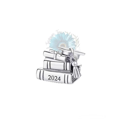 Books/scroll/cap graduation charm Books/scroll/cap graduation charm