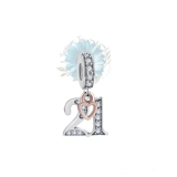 Number 21 charm