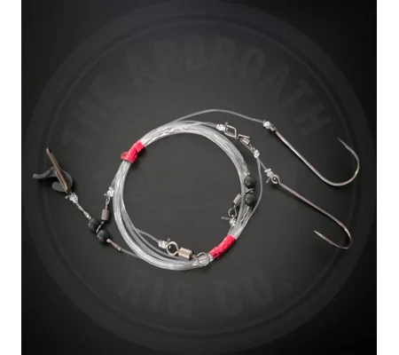 Arbroath Rig Company 2 Hook Running Loop Sea Fishing Rig – 70lb