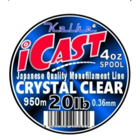 Koike iCast Clear Quality Mono Fishing Line