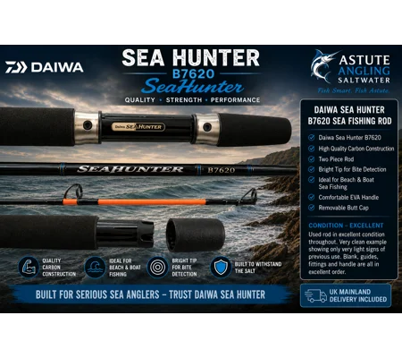 Diawa Sea Hunter Boat Rod B7620