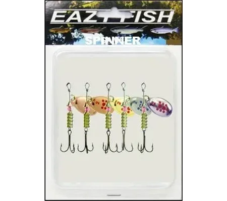 Eazy Fish Assorted Spinner Kit Size 2