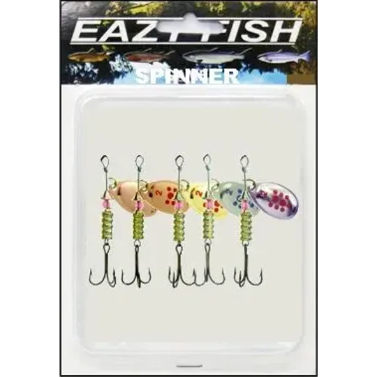 Eazy Fish Assorted Spinner Kit Size 2
