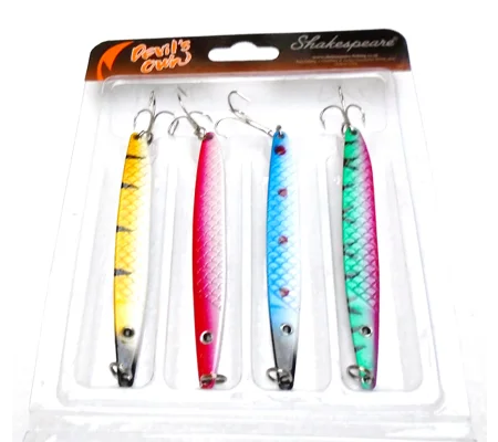 Shakespeare Devils Own Set of 4 Slim Jim 21g Lures