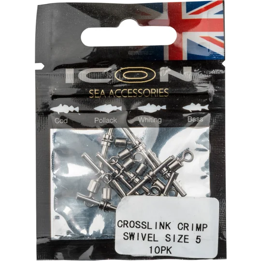Icon Crosslink Crimp swivel Size 5