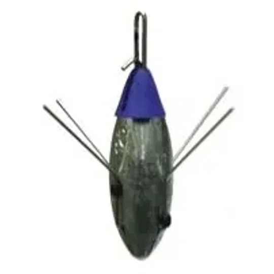 Breakaway Impact sea fishing lead weights with grip wires in 125g blue, 150g yellow, 170g red and 200g green