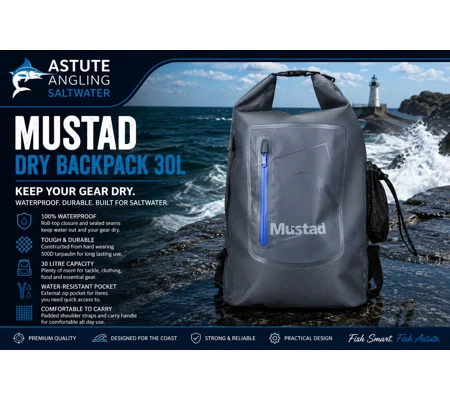 Mustad Dry 30L Backpack