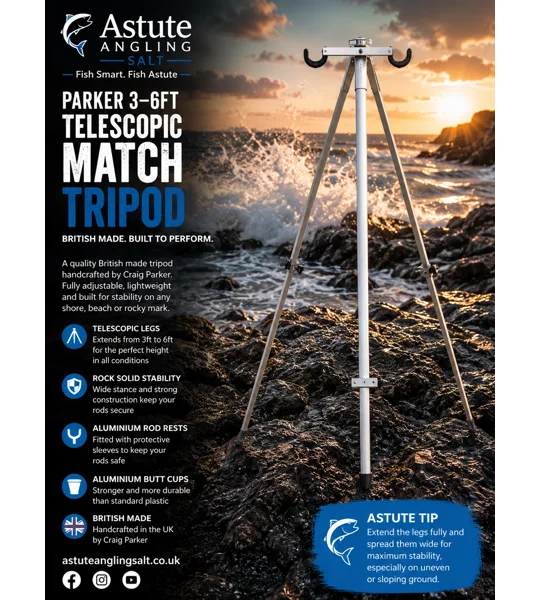 Astute Parker Match Tripod 3-6ft