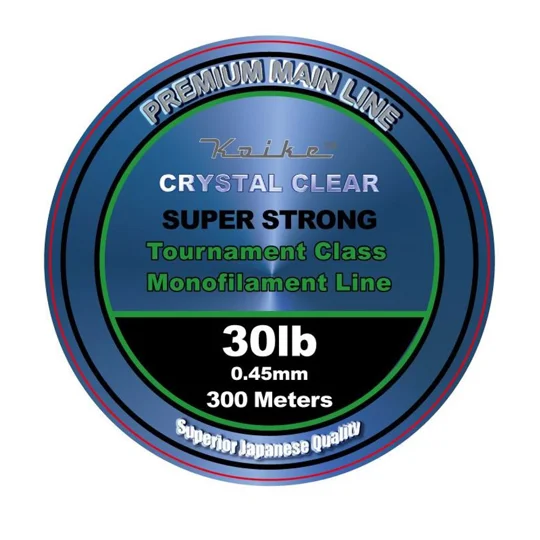 Koike Crystal Clear Tournament Class Monofilament