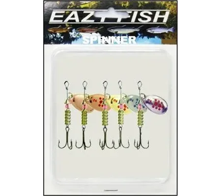 Eazy Fish Assorted Spinner Kit Size 3