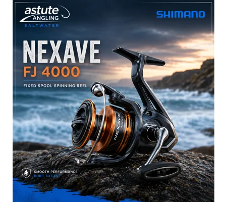 Shimano Nexave FJ 4000 Fixed Spool Fishing Reel