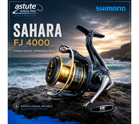 Shimano Sahara FJ 4000 Fixed Spool Fishing Reel