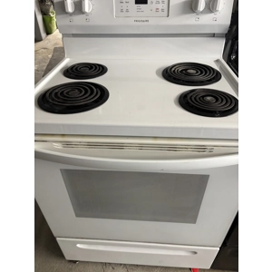 White Electric stove