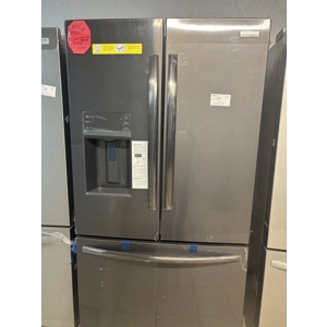 Stainless black French door