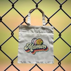 Baseball Softball Momma Tote Bag