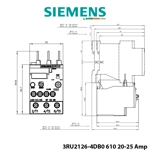 Rele Termike Bimetal Siemens për Mbingarkese 20-25A Mbrojtje Motori S0 K10 me Reset Automatik Rele Termike Bimetal Siemens për Mbingarkese 20-25A Mbrojtje Motori S0 K10 me Reset Automatik