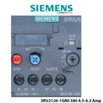 Rele Termike Bimetal Siemens për Mbingarkese 4.5-6.3A Mbrojtje Motori S0 K10 me Reset Automatik Rele Termike Bimetal Siemens për Mbingarkese 4.5-6.3A Mbrojtje Motori S0 K10 me Reset Automatik