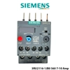 Rele Termike Bimetal Siemens për Mbingarkese 7.0-10A Mbrojtje Motori S00 K10 me Reset Automatik
