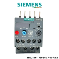 Rele Termike Bimetal Siemens për Mbingarkese 7.0-10A Mbrojtje Motori S00 K10 me Reset Automatik