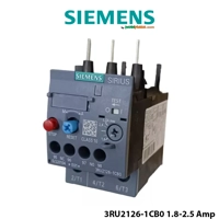Rele Termike Bimetal Siemens 1.8...2.5 A – Mbrojtje Motori, Madhësia S0, Klasë 10, Montim në Kontakt