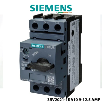 Rele Bimetal 9–12.5 A Sigurese Automatike Siemens – për mbrojtje motori, madhësia S0, Klasa 10 Rele Bimetal 9–12.5 A Sigurese Automatike Siemens – për mbrojtje motori, madhësia S0, Klasa 10
