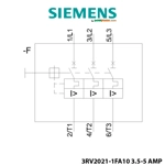 Rele Bimetal 3.5–5 A Sigurese Automatike Siemens – për mbrojtje motori, madhësia S0, Klasa 10 Rele Bimetal 3.5–5 A Sigurese Automatike Siemens – për mbrojtje motori, madhësia S0, Klasa 10