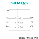 Rele Bimetal 3.5–5 A Sigurese Automatike Siemens – për mbrojtje motori, madhësia S0, Klasa 10 Rele Bimetal 3.5–5 A Sigurese Automatike Siemens – për mbrojtje motori, madhësia S0, Klasa 10