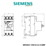 Rele Bimetal 3.5–5 A Sigurese Automatike Siemens – për mbrojtje motori, madhësia S0, Klasa 10 Rele Bimetal 3.5–5 A Sigurese Automatike Siemens – për mbrojtje motori, madhësia S0, Klasa 10