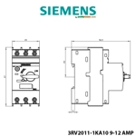 Rele Bimetal 9–12 A Sigurese Automatike Siemens – për mbrojtje motori, madhësia S00, Klasa 10, Rele Bimetal 9–12 A Sigurese Automatike Siemens – për mbrojtje motori, madhësia S00, Klasa 10,