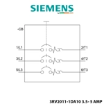 Rele Bimetal 3.5–5 A Sigurese Automatike Siemens – për mbrojtje motori, madhësia S00, Klasa 10, Rele Bimetal 3.5–5 A Sigurese Automatike Siemens – për mbrojtje motori, madhësia S00, Klasa 10,