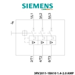 Rele Bimetal 1.4–2 A Sigurese Automatike Siemens – për mbrojtje motori, madhësia S00, Klasa 10, Rele Bimetal 1.4–2 A Sigurese Automatike Siemens – për mbrojtje motori, madhësia S00, Klasa 10,