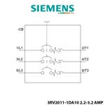Rele Bimetal 2.2–3.2 A Sigurese Automatike Siemens – për mbrojtje motori, madhësia S00, Klasa 10 Rele Bimetal 2.2–3.2 A Sigurese Automatike Siemens – për mbrojtje motori, madhësia S00, Klasa 10